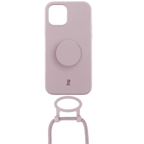 Etui JE PopGrip iPhone 12|12 Pro 6,1" jasno różowy|rose breath 30183 AW|SS (Just Elegance) cena un informācija | Telefonu vāciņi, maciņi | 220.lv