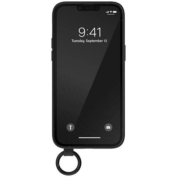 Adidas OR Hand Strap Case iPhone 14 Pro Max 6,7" czarno-biały|black-white 50216 cena un informācija | Telefonu vāciņi, maciņi | 220.lv