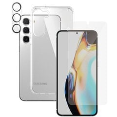 PanzerGlass Bundle 3in1 Sam S23+ S916 Hardcase + Screen Protector + Camera Lens 0434+7316 cena un informācija | Telefonu vāciņi, maciņi | 220.lv