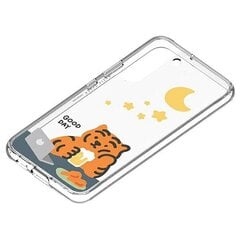 Panel Samsung GP-TOU021HOSOW do etui Frame Cover do Galaxy S22 Muzik Tiger biały|white cena un informācija | Telefonu vāciņi, maciņi | 220.lv
