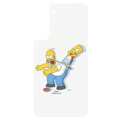 Panel Samsung GP-TOU021HOXYW do etui Frame Cover do Galaxy S22 Simpsons Homer biały|white цена и информация | Чехлы для телефонов | 220.lv