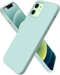 Чехол Liquid Silicone 1.5mm Apple iPhone 14 цвет мяты цена и информация | Чехлы для телефонов | 220.lv