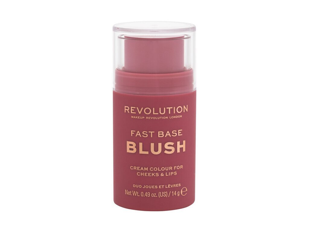 Makeup Revolution London Fast Base Blush vaigu sārtums 14 g, Blush cena un informācija | Bronzeri, vaigu sārtumi | 220.lv