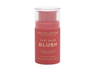 Makeup Revolution London Fast Base Blush румяна 14 г, Bare цена и информация | Бронзеры (бронзаторы), румяна | 220.lv