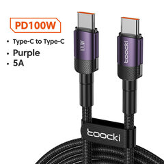 Toocki USB-C cena un informācija | Savienotājkabeļi | 220.lv