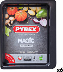 Форма для выпечки Pyrex Irresistible овальная 35,1 x 24,1 x 6,9 cm Прозрачный Cтекло (6 штук) цена и информация | Формы, посуда для выпечки | 220.lv