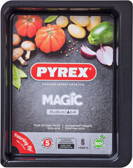 Krāsns trauks Pyrex Magic, 35 x 26 cm, 6 gab. cena un informācija | Cepamais papīrs, trauki, formas | 220.lv