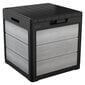 Keter dārza uzglabāšanas kaste Denali, 113 L, antracītpelēka cena un informācija | Komposta kastes un āra konteineri | 220.lv