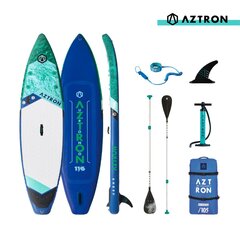 Надувная SUP доска Aztron Urono 11’6″  (350x81x15cm) цена и информация | SUP доски, водные лыжи, водные аттракционы | 220.lv