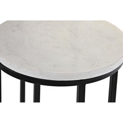 Komplekts ar 2 galdiņiem DKD Home Decor Marmors Moderns (30,5 x 30,5 x 69 cm) (2 pcs) cena un informācija | Žurnālgaldiņi | 220.lv