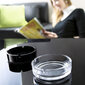 Pelnu trauks Arcoroc 6 gb. Saliekams Komplekts Melns Stikls 10,7 cm цена и информация | Trauki, šķīvji, pusdienu servīzes | 220.lv