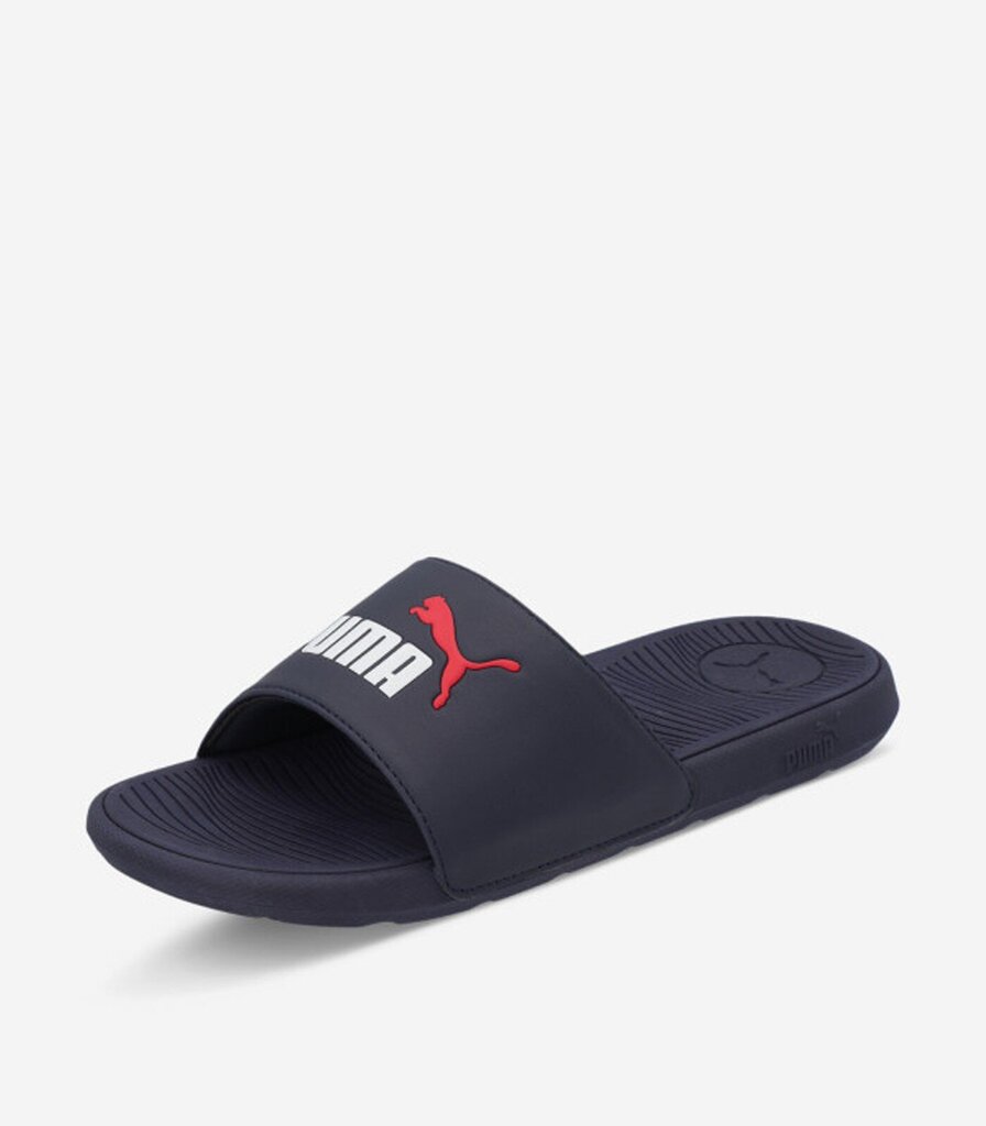 Puma sieviešu flip flops Cool Cat 2.0 390881*05, zils/balts 4065452738815 cena un informācija | Iešļūcenes, čības sievietēm | 220.lv