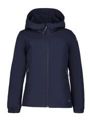 Детская куртка софтшелл Icepeak Kobryn 51896-2*390, тёмно-синяя, 6438522201522 цена и информация | Куртки, пальто для девочек | 220.lv