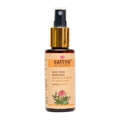 Matu un galvas ādas toniks ar hibisku Hibiscus Sattva Ayurveda, 100 ml cena un informācija | Matu uzlabošanai | 220.lv