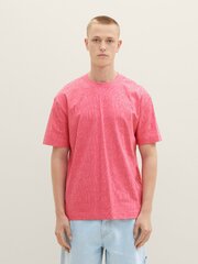 Мужская футболка Tom Tailor 1036899*32046, розовая, 4066887418099 цена и информация | Мужские футболки | 220.lv