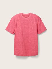 Мужская футболка Tom Tailor 1036899*32046, розовая, 4066887418099 цена и информация | Мужские футболки | 220.lv