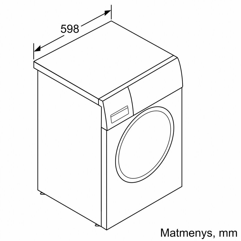 Bosch WGG1440ISN cena un informācija | Veļas mašīnas | 220.lv