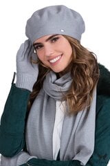 Kamea sieviešu berete INEZZ*08, pelēks 5903246734973 cena un informācija | Sieviešu cepures | 220.lv