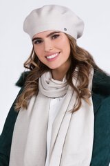 Kamea sieviešu berete INEZZ*06, bēšs 5903246734966 cena un informācija | Sieviešu cepures | 220.lv