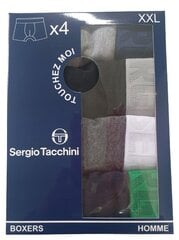 Vīriešu bokseršorti, Sergio Tacchini 4 pāri - 1160 цена и информация | Мужские трусы | 220.lv