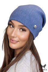 Женская шапка Kamea ARIBA*02, джинсовая, 5903246758306 цена и информация | Женские шапки | 220.lv