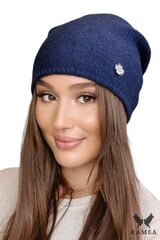 Kamea sieviešu cepure ARIBA*07, tumši zils 5903246758290 cena un informācija | Sieviešu cepures | 220.lv