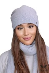 Женская шапка Kamea HANA*02, светло-серая, 5903246756951 цена и информация | Женские шапки | 220.lv