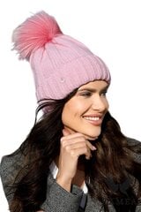 Kamea sieviešu cepure KARIMA*05, rozātest 5903246757729 cena un informācija | Sieviešu cepures | 220.lv