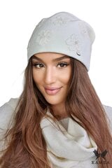Kamea sieviešu cepure NAILA*05, dabiski balts 5903246758238 cena un informācija | Sieviešu cepures | 220.lv