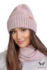 Kamea sieviešu cepure STELLA*09, rozātest 5903246761009 cena un informācija | Sieviešu cepures | 220.lv