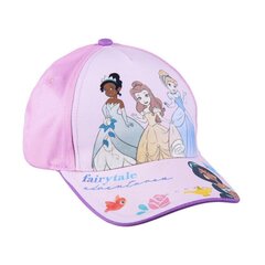 Детская кепка Princesses Disney, розовая (53 см) цена и информация | Шапки, перчатки, шарфы для девочек | 220.lv