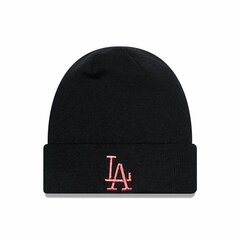 Cepure New Era Los Angeles Dodgers Metallic Melns Rozā Viens izmērs cena un informācija | Sieviešu cepures | 220.lv