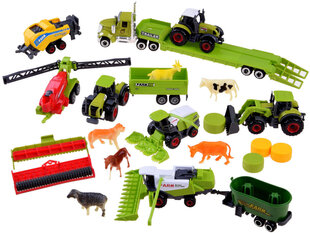 Liels traktoru komplekts Sunq rotaļlietas cena un informācija | Rotaļlietas zēniem | 220.lv