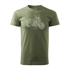Vīriešu t-krekls Yamaha VMAX V MAX 1157-7, zaļš cena un informācija | Vīriešu T-krekli | 220.lv