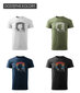 T-krekls ar kalniem Trekings 1305-7, balts cena un informācija | Vīriešu T-krekli | 220.lv
