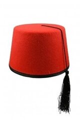Turku cepure, sarkana cena un informācija | Karnevāla kostīmi, maskas un parūkas | 220.lv