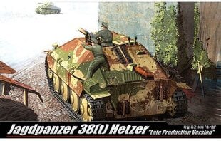 Līmējošais modelis Academy 13230 Jagdpanzer 38(t) HETZER LATE VERSION 1/35 cena un informācija | Līmējamie modeļ | 220.lv