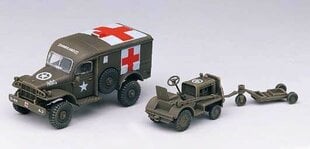 Līmējošais modelis Academy 13403 US AMBULANCE & TRACTOR 1/72 cena un informācija | Līmējamie modeļi | 220.lv