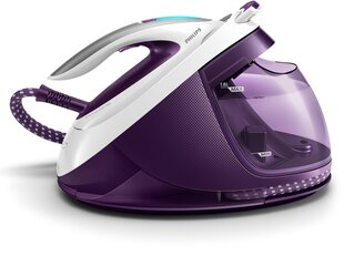 Philips GC9660/30 tvaika gludināšanas stacija 2700 W 1,8 L T-ionicGlide gludināšanas virsma violeta, balta cena un informācija | Tvaika gludināšanas sistēmas | 220.lv