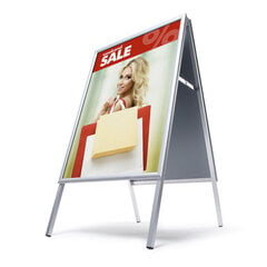 А-образная рекламная подставка, 70 х 100 см 32 мм цена и информация | Канцелярия | 220.lv