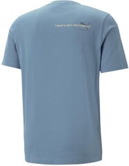 Футболка мужская Puma Ess Better Tee Deep Dive 673296 17/M, синяя цена и информация | Мужские футболки | 220.lv