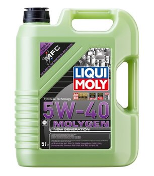 Синтетическое моторное масло LIQUI-MOLY Molygen New Generation 5W-40, 5л цена и информация | Моторное масло | 220.lv