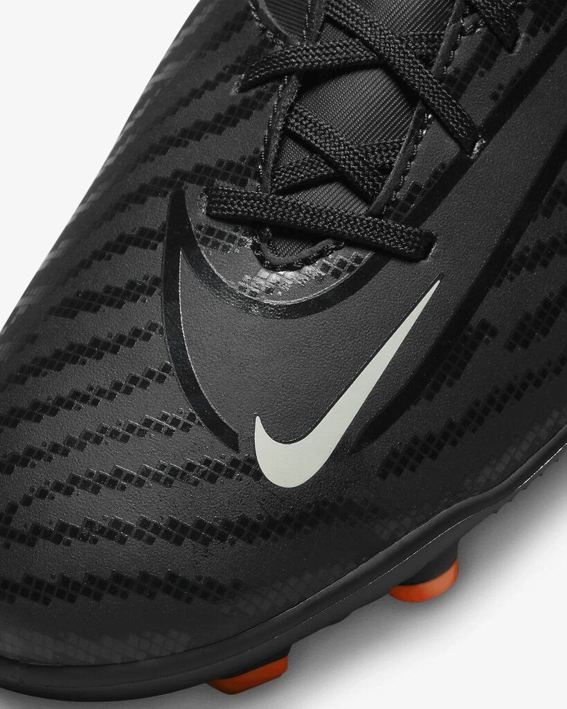 Nike Apavi Phantom Gx Club Fg/Mg Black Orange DD9483 010 DD9483 010/8 cena un informācija | Futbola apavi | 220.lv