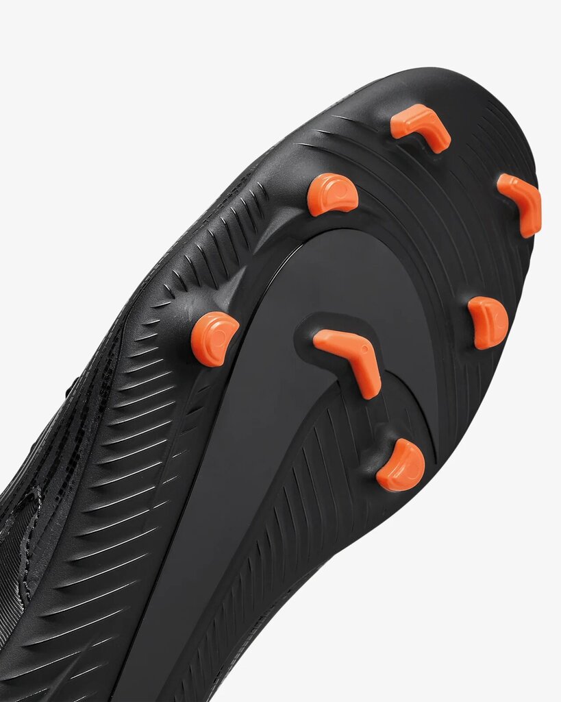 Nike Apavi Phantom Gx Club Fg/Mg Black Orange DD9483 010 DD9483 010/8 cena un informācija | Futbola apavi | 220.lv