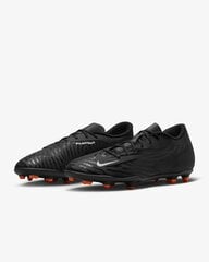 Мужские футбольные бутсы Nike Phantom Gx Club Fg/Mg, черные/оранжевые, DD9483 010/8 цена и информация | Футбольные ботинки | 220.lv