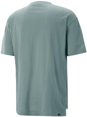 Футболка Puma Open Road Tee Adriatic 673401 84/M, зеленая цена и информация | Мужские футболки | 220.lv