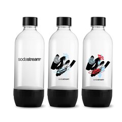 Pudele sodastream Bubbles of color 3 x 1 L 3 gb. cena un informācija | Gāzētā ūdens aparāti | 220.lv