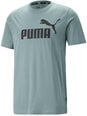 Puma T-Krekli Ess Logo Tee Green 586667 75 586667 75/3XL