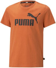Puma T-Krekli Ess Logo Tee Orange 586960 94 586960 94/128 cena un informācija | Zēnu krekli | 220.lv