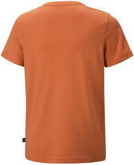 Puma T-Krekli Ess+ 2 Col Logo Tee Orange 586985 95 586985 95/116 cena un informācija | Zēnu krekli | 220.lv